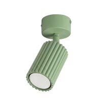 Deckenspot schwenkbar Aluminium Salbei GU10 B:6,5cm