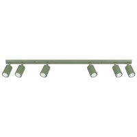 Deckenspot schwenkbar Aluminium Salbei GU10 L:117cm