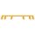 Deckenspot schwenkbar drehbar Aluminium Gelb GU10 117cm