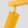 Deckenspot schwenkbar drehbar Aluminium Gelb GU10 117cm