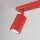 Deckenspot schwenkbar drehbar Aluminium Rot GU10 L:30cm