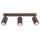 Deckenspot schwenkbar drehbar Aluminium Braun GU10 45cm