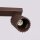 Deckenspot schwenkbar Aluminium Braun GU10 L:117cm