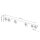 Deckenspot schwenkbar Aluminium Braun GU10 L:117cm