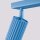 Deckenspot schwenkbar Aluminium Hellblau GU10 L:45cm
