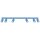 Deckenspot schwenkbar Aluminium Hellblau GU10 L:117cm