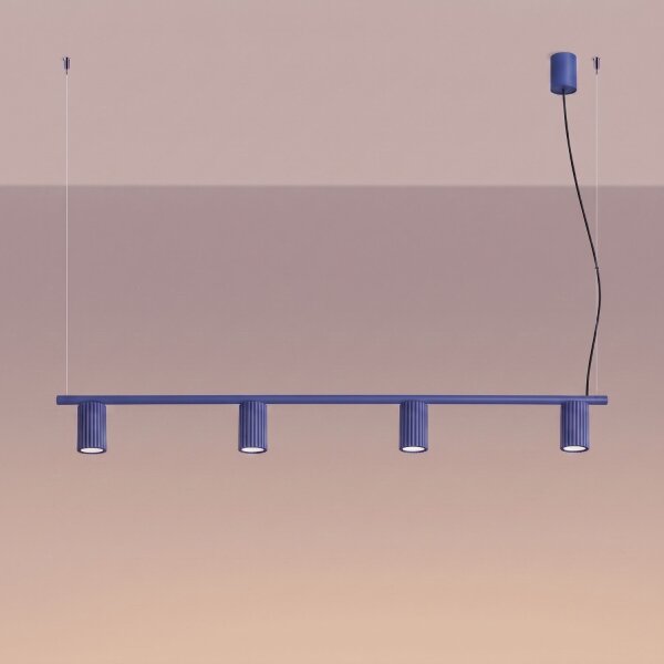 Hängelampe verstellbar Aluminium Ultramarin GU10 122cm