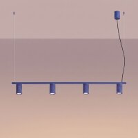 Hängelampe verstellbar Aluminium Ultramarin GU10 122cm