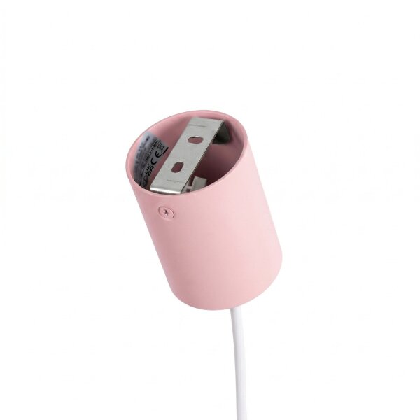 Hängelampe höhenverstellbar Aluminium Rosa GU10 L:122cm