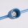 Hängelampe verstellbar Aluminium Hellblau GU10 L:122cm