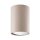 Deckenleuchte Stahl Taupe Modern GU10 H:10 cm rund