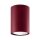 Deckenleuchte Stahl Burgund Modern GU10 B:6cm rund