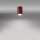 Deckenleuchte Stahl Burgund Modern GU10 B:6cm rund