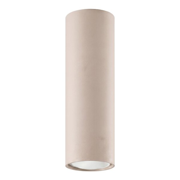 Deckenleuchte Stahl Taupe Modern GU10 L:6 cm rund