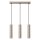 Pendelleuchte Stahl Taupe Modern 3-flammig GU10 L:45 cm