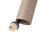 Pendelleuchte Stahl Taupe Modern 3-flammig GU10 L:45 cm