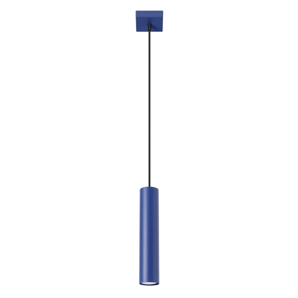 Pendelleuchte Stahl Ultramarin Modern GU10 L:8 cm