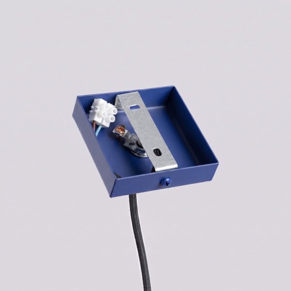 Pendelleuchte Stahl Ultramarin Modern GU10 L:8 cm