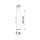 Wandlampe Up Down Stahl Ultramarin 2-flammig GU10 T:8cm