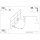 Wandlampe Stahl Taupe Schalter Stecker E14 H:30 cm