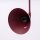 Wandlampe Stahl Burgund Schalter Stecker E14 B:14cm