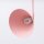 Wandleuchte Stahl Rosa Schalter Stecker E14 H:30cm