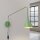 Wandlampe Stahl Salbei Schalter Stecker E14 B:14cm