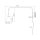 Wandlampe Stahl Salbei Schalter Stecker E14 B:14cm
