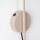 Wandlampe Stahl Taupe Schalter E14 B:14cm wohnlich