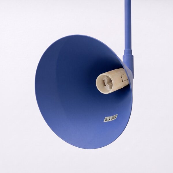 Wandlampe mit Schalter Stahl Ultramarin E14 H:30cm