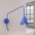 Wandlampe mit Schalter Stahl Ultramarin E14 H:30cm