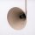 Wandlampe Stahl Taupe Schalter 2-flammig E14 T:80cm