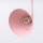 Wandlampe Stahl Rosa Schalter 2-flammig E14 T:80cm