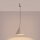 Pendelleuchte Stahl Taupe Modern E27 Ø24,5 cm rund