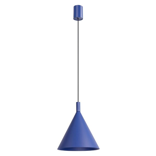 Pendelleuchte Stahl Ultramarin E27 Ø24,5 cm rund Modern