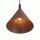 Pendelleuchte Stahl Braun Modern E27 Ø24,5 cm rund