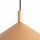 Pendelleuchte Stahl Gold Modern E27 Ø40 cm rund