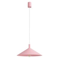 Pendelleuchte Stahl Rosa Modern E27 Ø40 cm rund