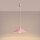 Pendelleuchte Stahl Rosa Modern E27 Ø40 cm rund