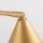 Tischlampe schwenkbar drehbar Stahl Gold E14 H:35cm