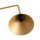 Tischlampe schwenkbar drehbar Stahl Gold E14 H:35cm