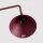 Tischlampe schwenkbar drehbar Stahl Burgund E14 H:35cm