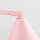Tischlampe schwenkbar drehbar Stahl Rosa E14 H:35cm