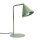 Tischlampe schwenkbar drehbar Stahl Salbei E14 H:35cm