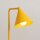 Tischlampe schwenkbar drehbar Stahl Gelb E14 H:35cm