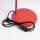 Tischlampe schwenkbar drehbar Stahl Rot E14 H:35cm