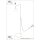 Stehlampe schwenkbar drehbar Stahl Taupe E14 H:165cm
