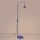 Stehlampe schwenkbar drehbar Stahl Ultramarin E14 165cm