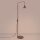 Stehlampe schwenkbar drehbar Stahl Braun E14 H:165cm