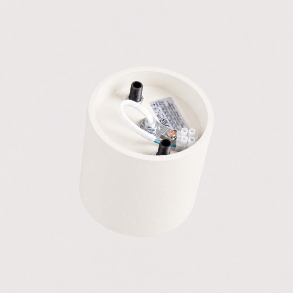 Deckenspot Aluminium Beige Modern GU10 B:10cm rund